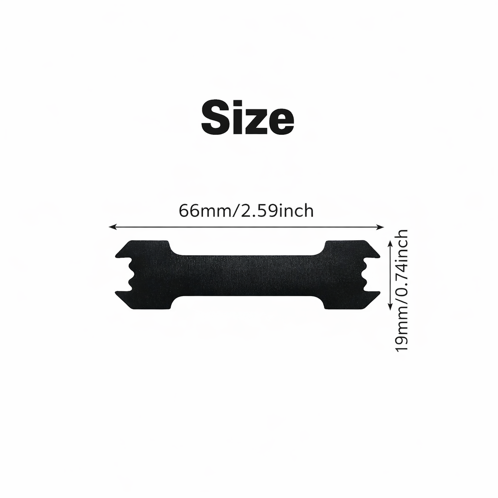 Black Anti-Snoring Nasal Strips - Futuristic Premium Design